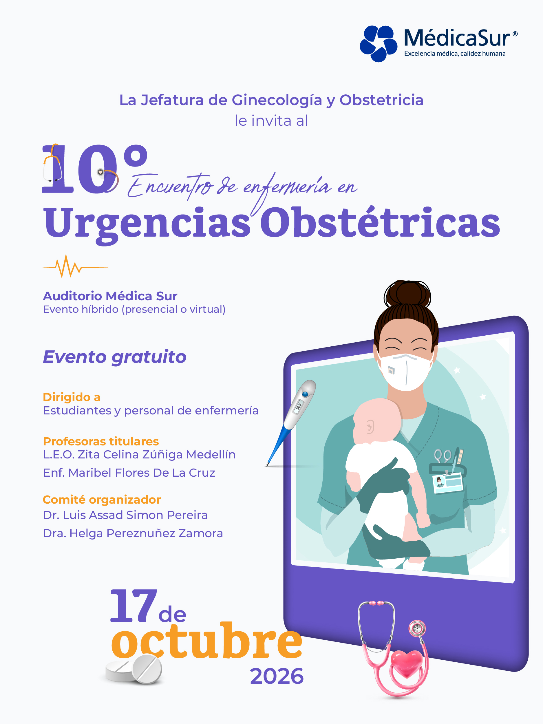 10� Encuentro de Enfermer�a en Urgencias obst�tricas