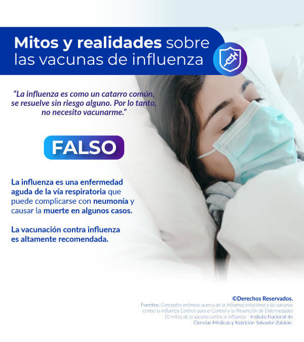 La influenza y enfermedades respiratorias, Prevenirlas est en tus manos