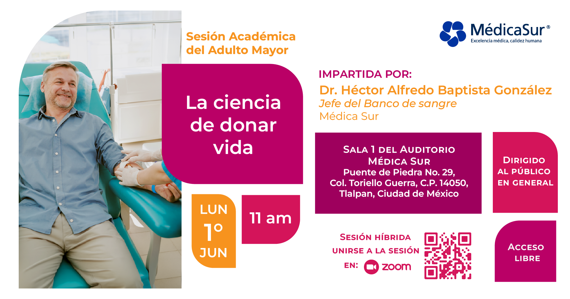 Sesi�n Acad�mica del Adulto Mayor