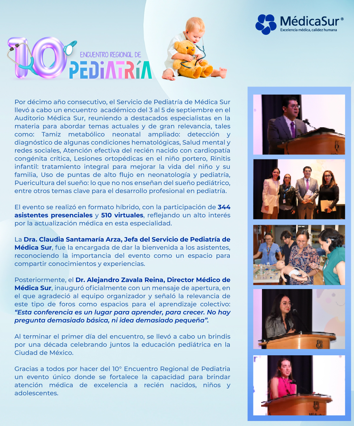 10 Encuentro Regional de Pediatra