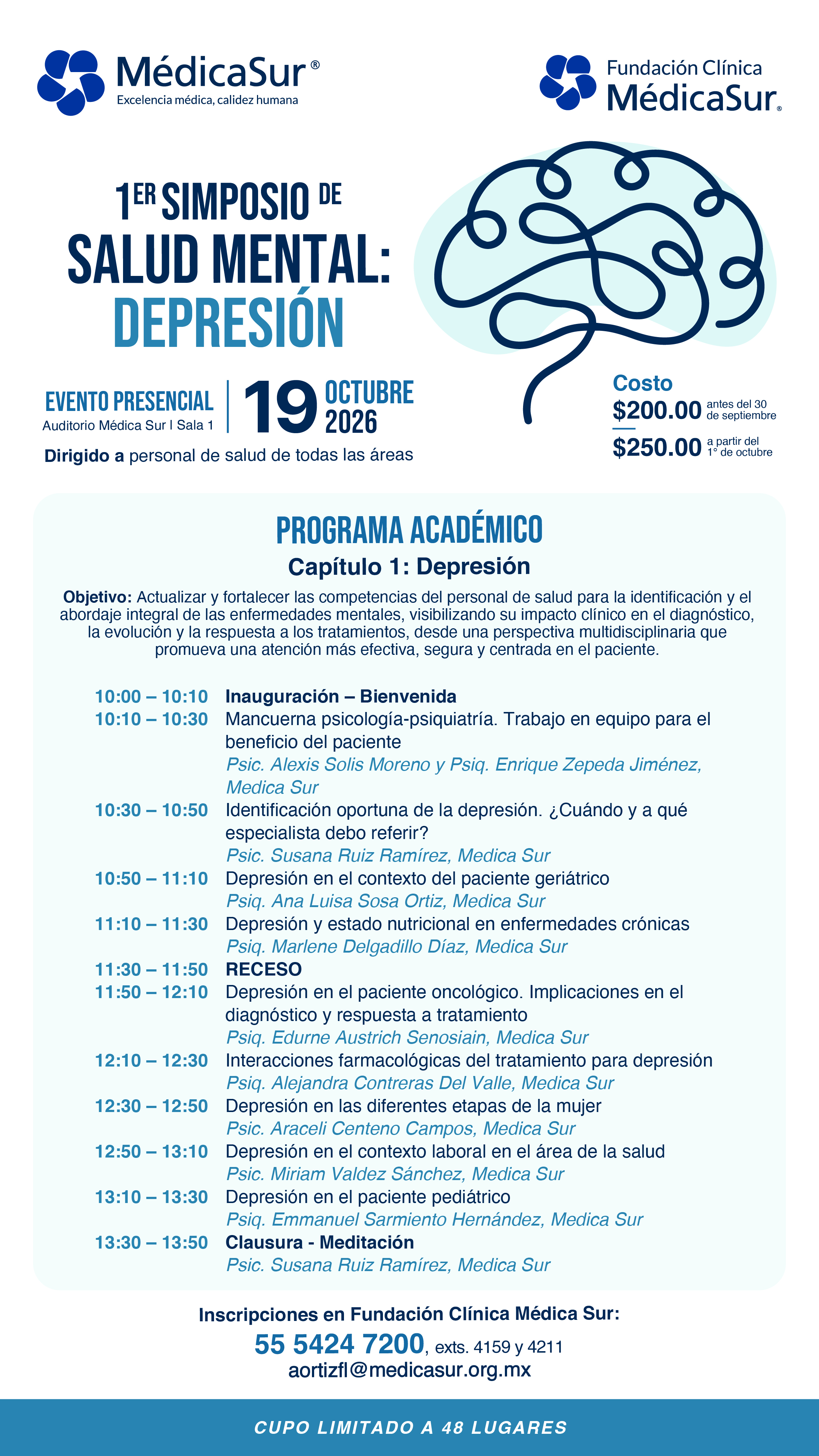 1er Simposio de Salud Mental: Depresi�n