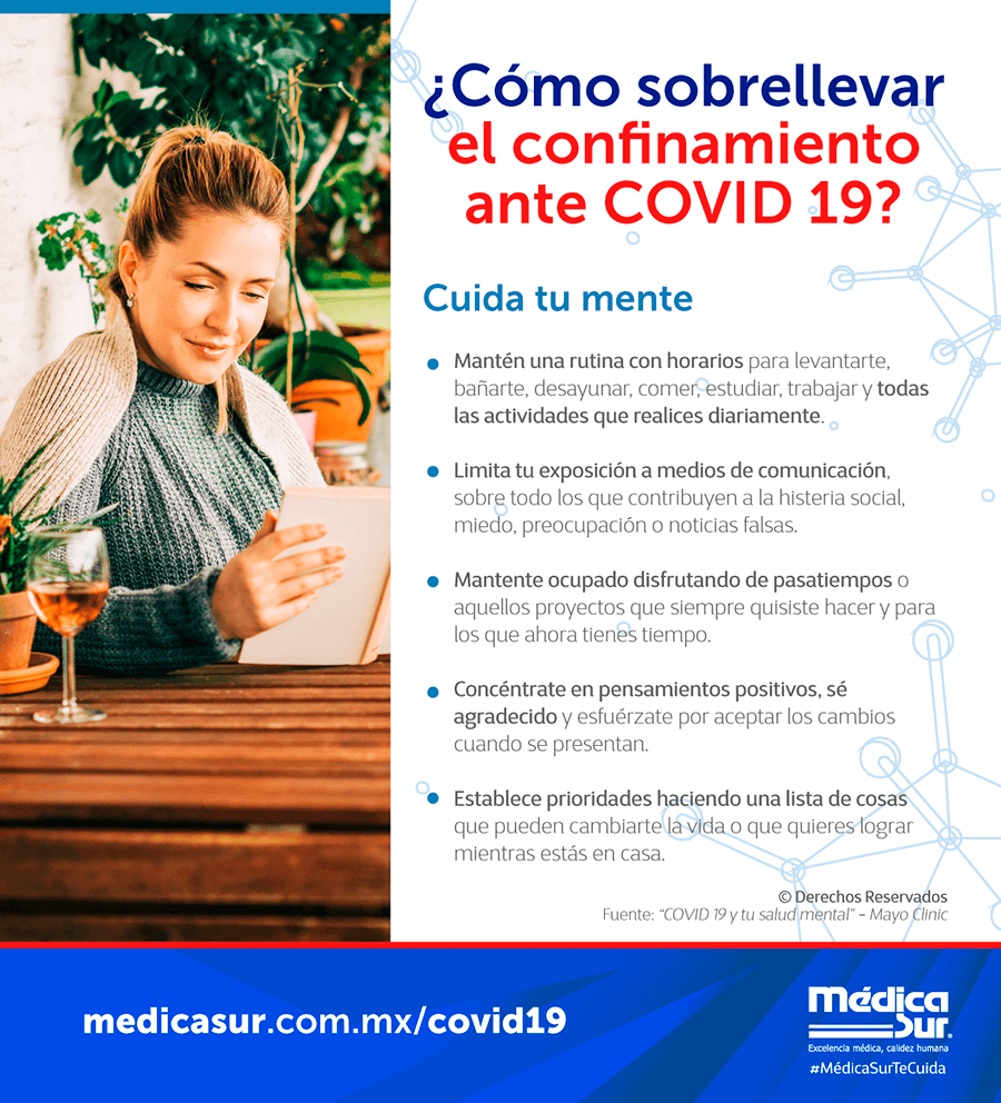 Cmo sobrellevar el confinamiento ante COVID 19?